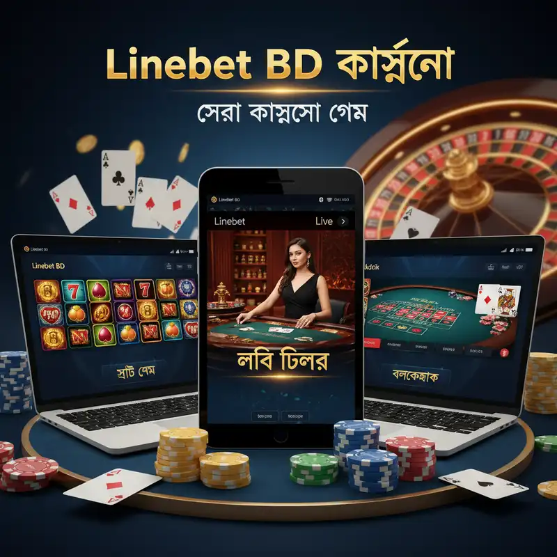 Linebet BD ক্যাসিনো গেম ব্যানার